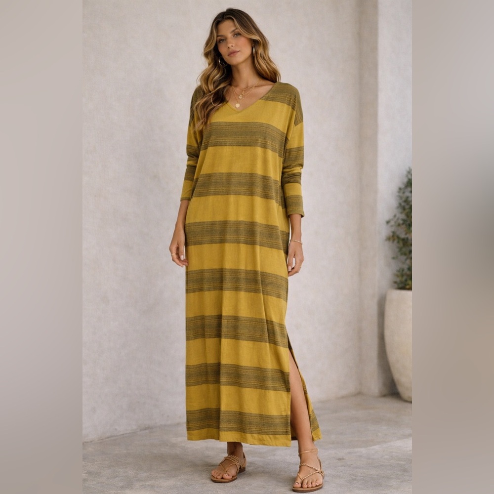 FP Beach Free People Striped Maxi Dress XS
